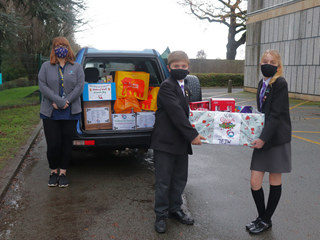 Huge success in food bank collection