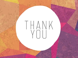 We would like to say a big thank you!